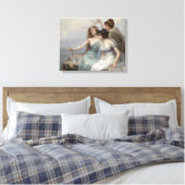 ヴィンテージエレガントの美女 キャンバスプリント (インサイチュ (寝室))