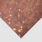 ヴィンテージエレガントの花が紙の質感に輝く 薄葉紙 (詳細)