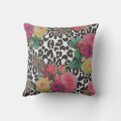 ヴィンテージエレガントの花クジャクフローラ クッション (裏面)