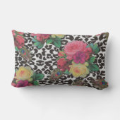 ヴィンテージエレガントの花クジャクフローラ ランバークッション (裏面)