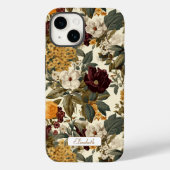 ヴィンテージエレガントアジサイの花 Case-Mate iPhoneケース (裏面)