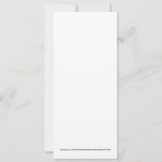 ヴィンテージエレガントアニバーサリーパーティー招待状 招待状 (裏面)