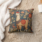 ヴィンテージエレガントアルパカウィリアムインスパイアモリス クッション (ブランケット)