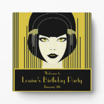 ヴィンテージエレガントアールデコフラッパー