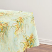 ヴィンテージエレガントイエロー水仙フローラフラワー  テーブルクロス (インサイチュ)