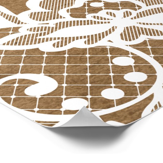 ヴィンテージエレガントイスラム教結婚派のポスター ポスター