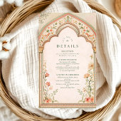 ヴィンテージエレガントイスラム結婚教徒 エンクロージャーカード