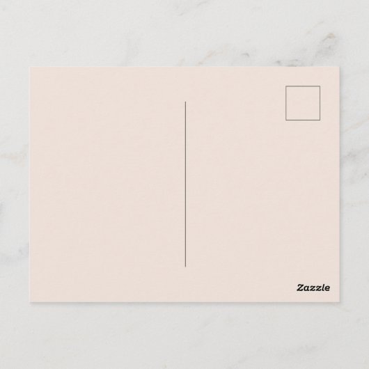 ヴィンテージエレガントイースターバニー少年と女の子 ポストカード (裏面)