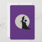 ヴィンテージエレガントウィッチビクトリアンハローウィンパーティ 招待状 (裏面)