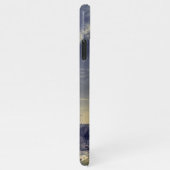 ヴィンテージエレガントエッフェルタワーパリフランス写真 iPhoneケース (右側)