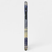 ヴィンテージエレガントエッフェルタワーパリフランス写真 iPhoneケース (左側)