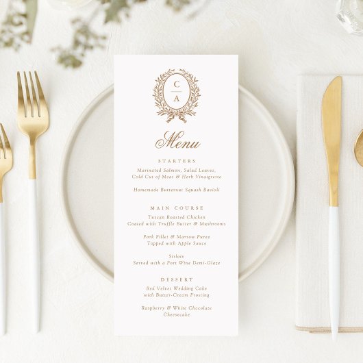 ヴィンテージエレガントオリーブリーフ植物性リースメニュー メニュー