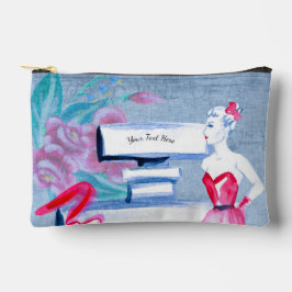 ヴィンテージエレガントオードパルフムレディースブードワール アクセサリーポーチ