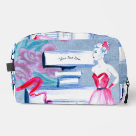 ヴィンテージエレガントオードパルフムレディースブードワール ドップキット