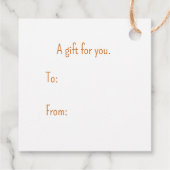 ヴィンテージエレガントオーナメントクリスマスプレゼントラベル フェイバータグ (裏面)