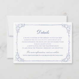 ヴィンテージエレガントオーナメントフレ結婚ームの詳細 招待状