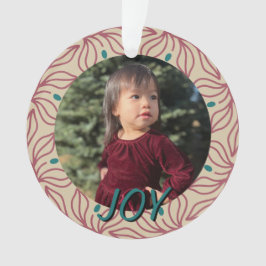 ヴィンテージエレガントクリスマスウィムシーカスタムの写真名 オーナメント