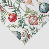 ヴィンテージエレガントクリスマスオーナメント 薄葉紙 (詳細)