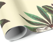 ヴィンテージエレガントクリスマスバラベージュ ラッピングペーパー (ロールコーナー)