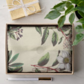 ヴィンテージエレガントクリスマスバラベージュ 薄葉紙 (ギフト)