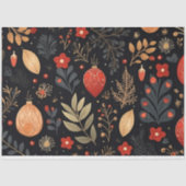 ヴィンテージエレガントクリスマスボーブルのデコパージュ 薄葉紙 (正面)