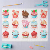 ヴィンテージエレガントケモダンーキ 薄葉紙 (クラフト)