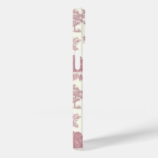 ヴィンテージエレガントシックなピンクホーストワール Case-Mate iPhoneケース (裏面 / 右)