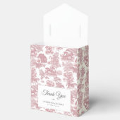 ヴィンテージエレガントシックなピンクホーストワ結婚ーズ フェイバーボックス (オープン)