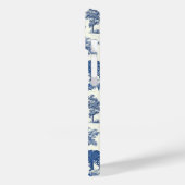 ヴィンテージエレガントシックブルーホーストワール Case-Mate iPhoneケース (裏面 / 左)