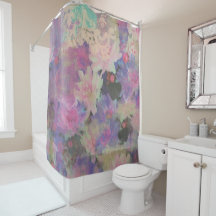 ヴィンテージエレガントシャワーカーテン