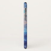 ヴィンテージエレガントシーホースブルー海波 Case-Mate iPhoneケース (裏面/左)