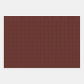 ヴィンテージエレガントスタイルバーズクリスマスポインセチア ラッピングペーパーシート (正面3)