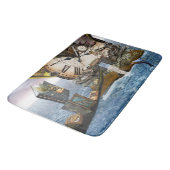 ヴィンテージエレガントスチームパンクのドラゴンアート バスマット (アングル)