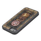 ヴィンテージエレガントスチームパンク時計 Case-Mate iPhoneケース (底)