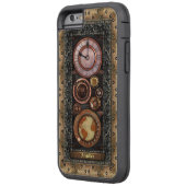 ヴィンテージエレガントスチームパンク時計 Case-Mate iPhoneケース (裏面左)