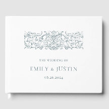 ヴィンテージエレガントダスティブルーバロ結婚ーク