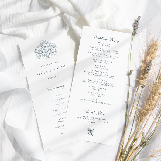 ヴィンテージエレガントダスティブルーバロ結婚ーク プログラム