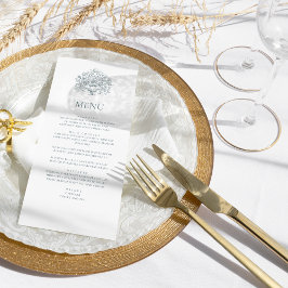 ヴィンテージエレガントダスティブルーバロ結婚ーク メニュー