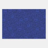 ヴィンテージエレガントチューダーバラダマスク ラッピングペーパーシート (正面2)