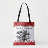 ヴィンテージエレガントツリーグラマラス トートバッグ (正面)