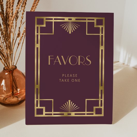 ヴィンテージエレガントデコブルゴーニュ金ゴールド結婚式の引き出物 台座サイン