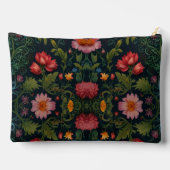 ヴィンテージエレガントトンボ植物学 アクセサリーポーチ (裏面)