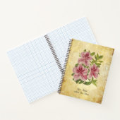 ヴィンテージエレガントドデンドロン ノートブック (内部)