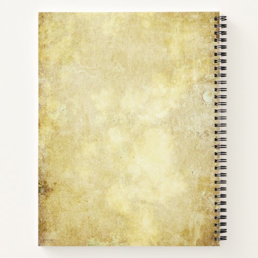 ヴィンテージエレガントドデンドロン ノートブック (裏面)