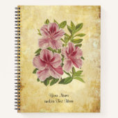 ヴィンテージエレガントドデンドロン ノートブック (正面)