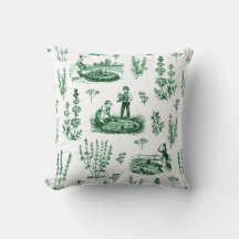 ヴィンテージエレガントハーバルガーデンセージ緑トワール