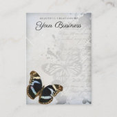 ヴィンテージエレガントバタフライジュエリーイヤリングディスプレイ 名刺 (正面)