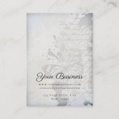 ヴィンテージエレガントバタフライジュエリーイヤリングディスプレイ 名刺 (裏面)