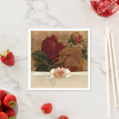 ヴィンテージエレガントバラ スタンダードカクテルナプキン (インサイチュ)