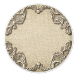 ヴィンテージエレガントバ素朴ーラップレースウエスタングラム セラミックノブ